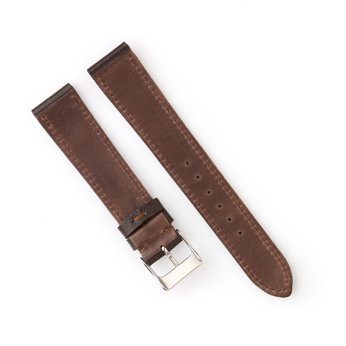 Hatchling Straps Vintage Inspired Brown 18mm