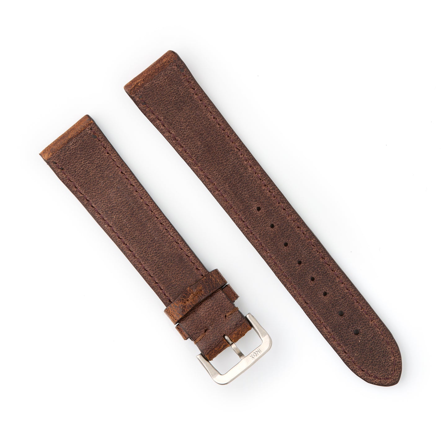 Hatchling Straps Vintage Inspired Brown 18mm-Long