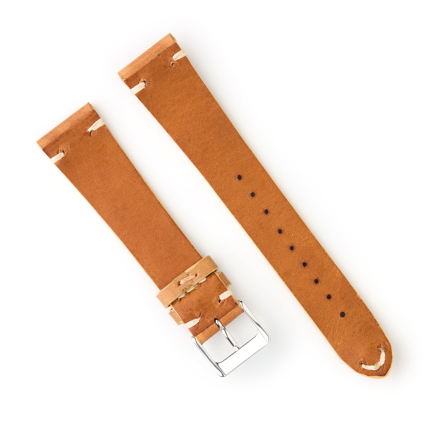 Hatchling Straps Vintage Inspired Brown 20mm-Long
