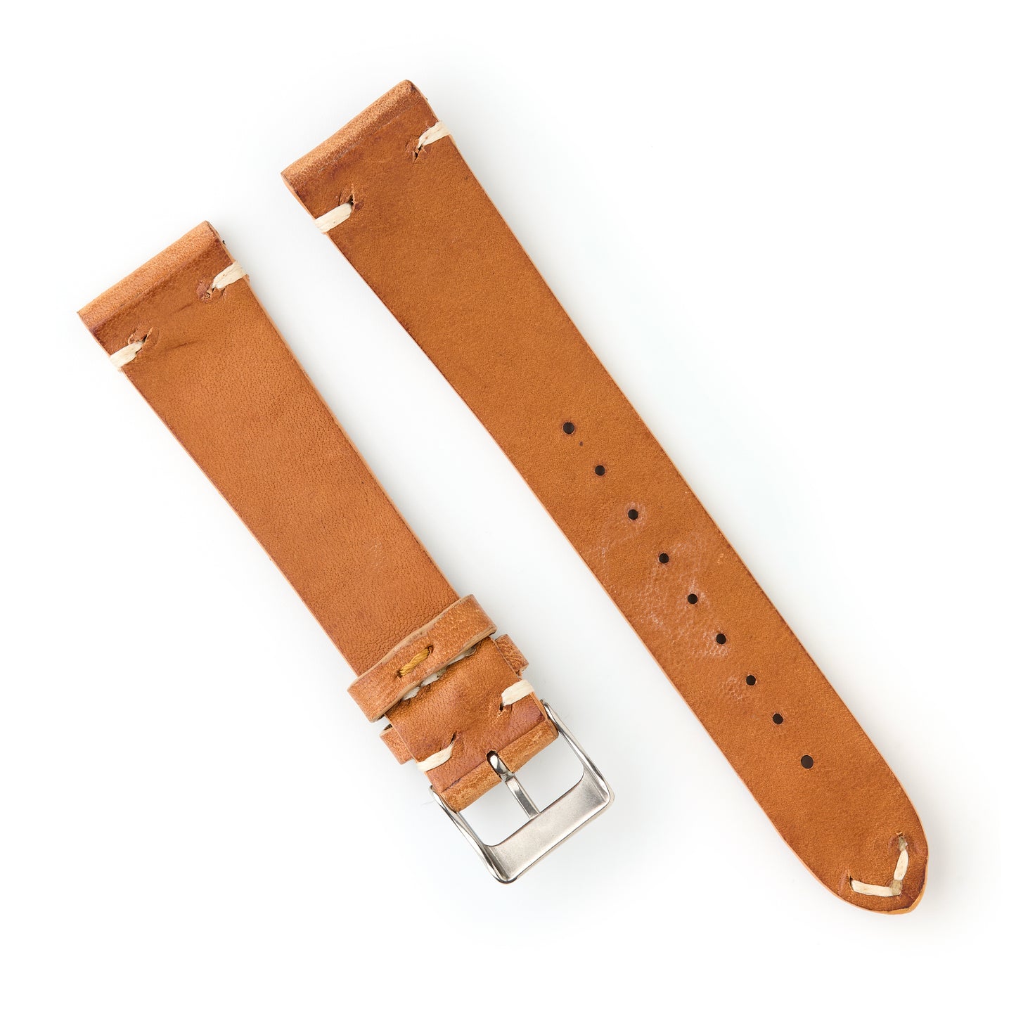 Hatchling Straps Vintage Inspired Brown 20mm-Long