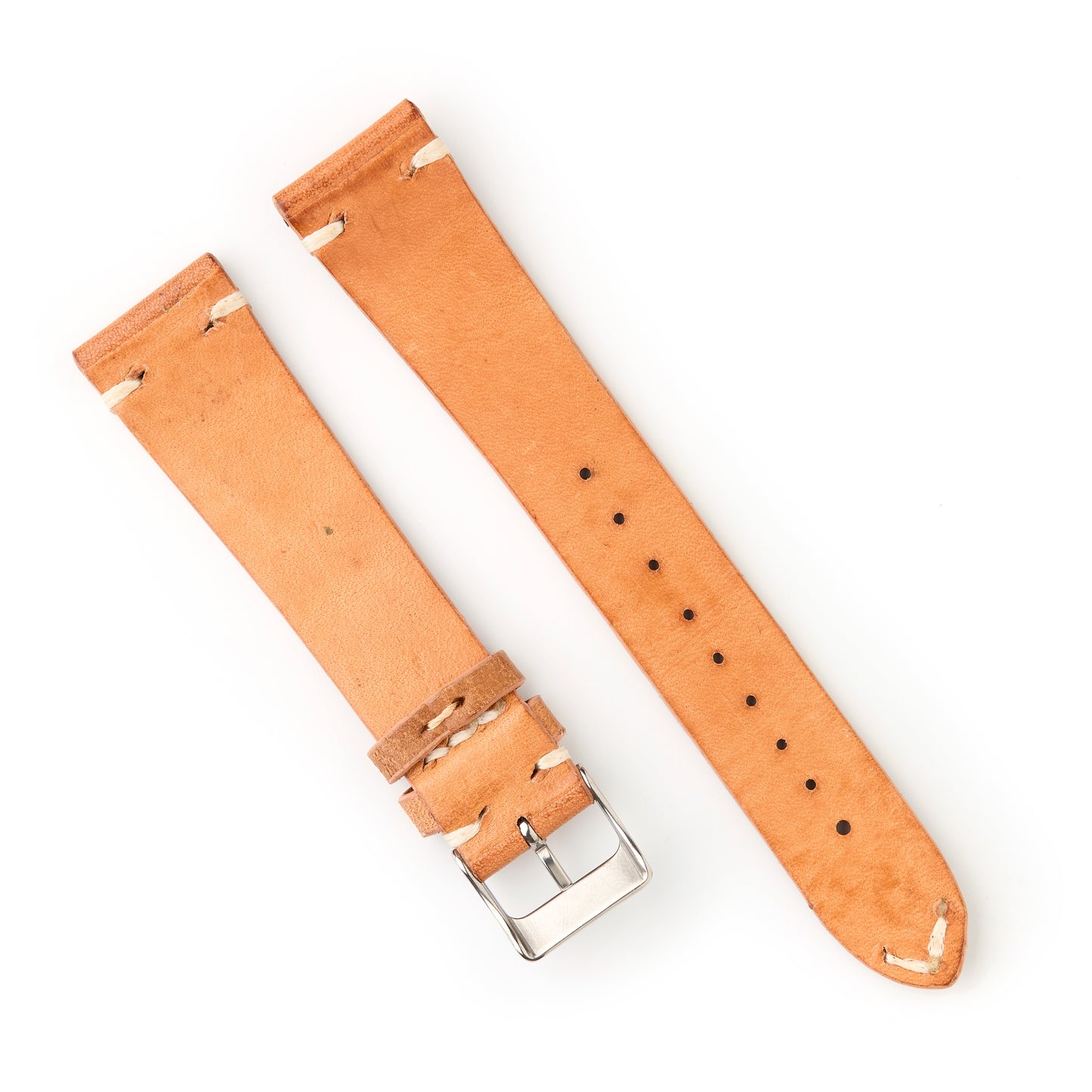 Hatchling Straps Vintage Inspired Brown 20mm-Long