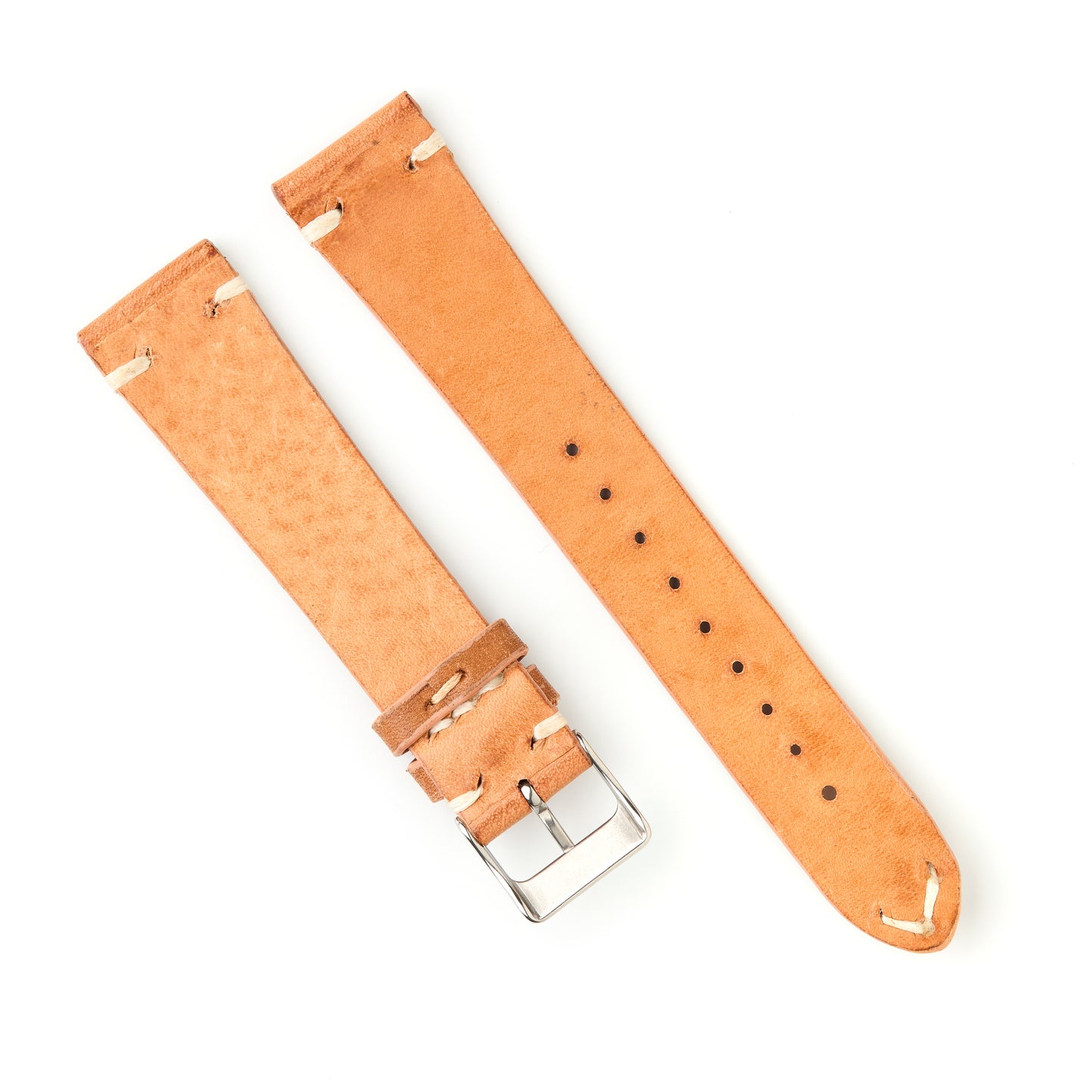 Hatchling Straps Vintage Inspired Brown 20mm-Long