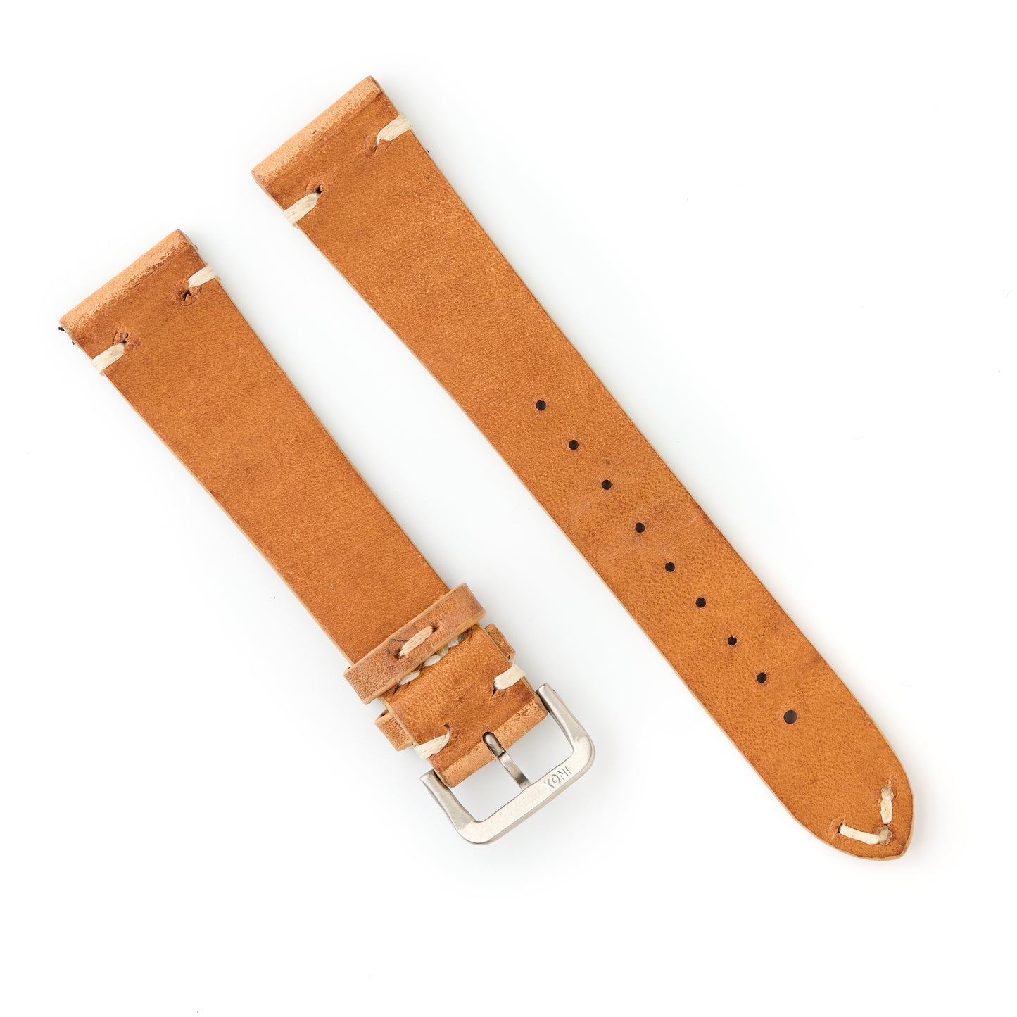 Hatchling Straps Vintage Inspired Brown 20mm-Long