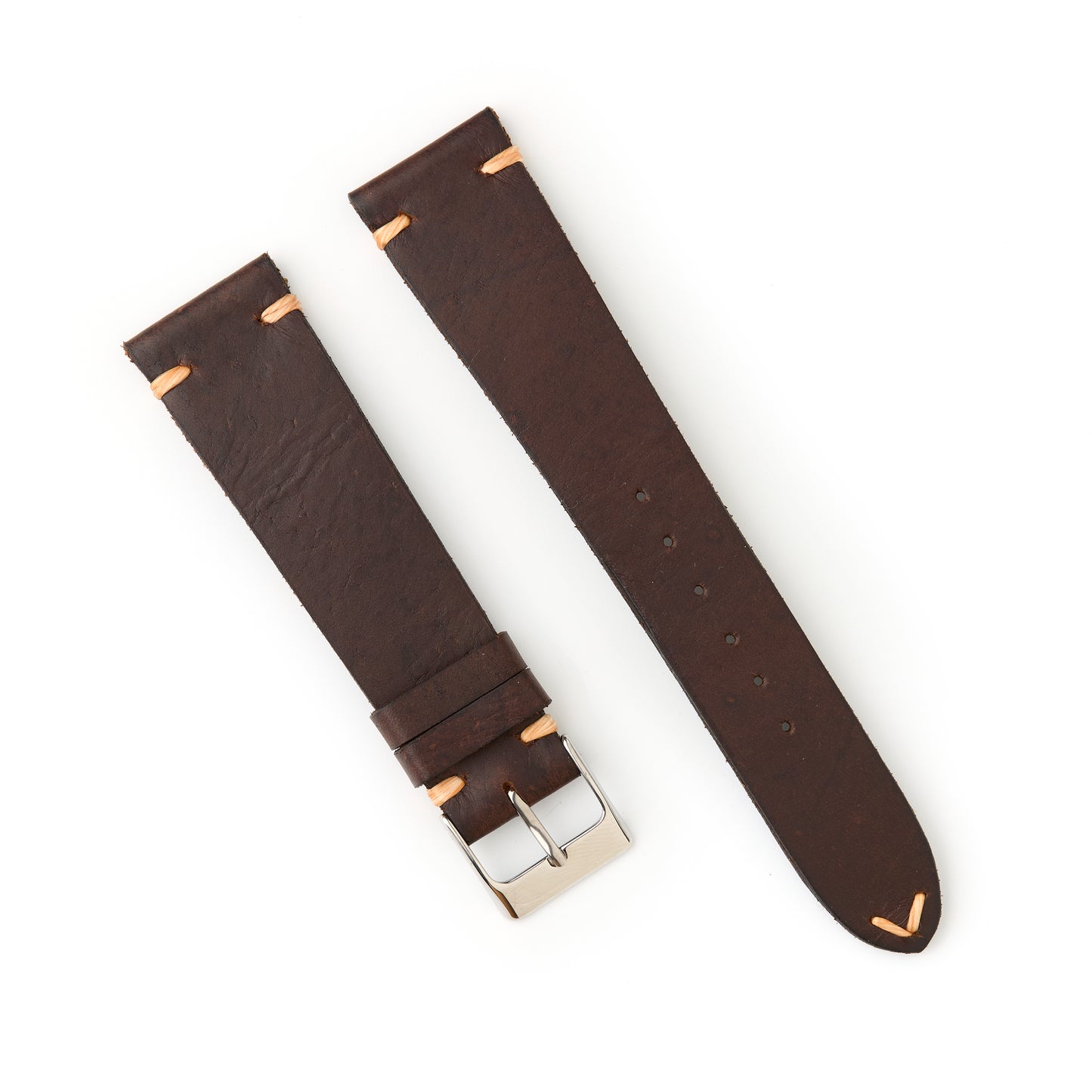 Hatchling Straps Vintage Inspired Brown 20mm