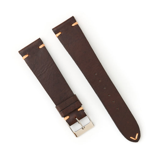 Hatchling Straps Vintage Inspired Brown 20mm