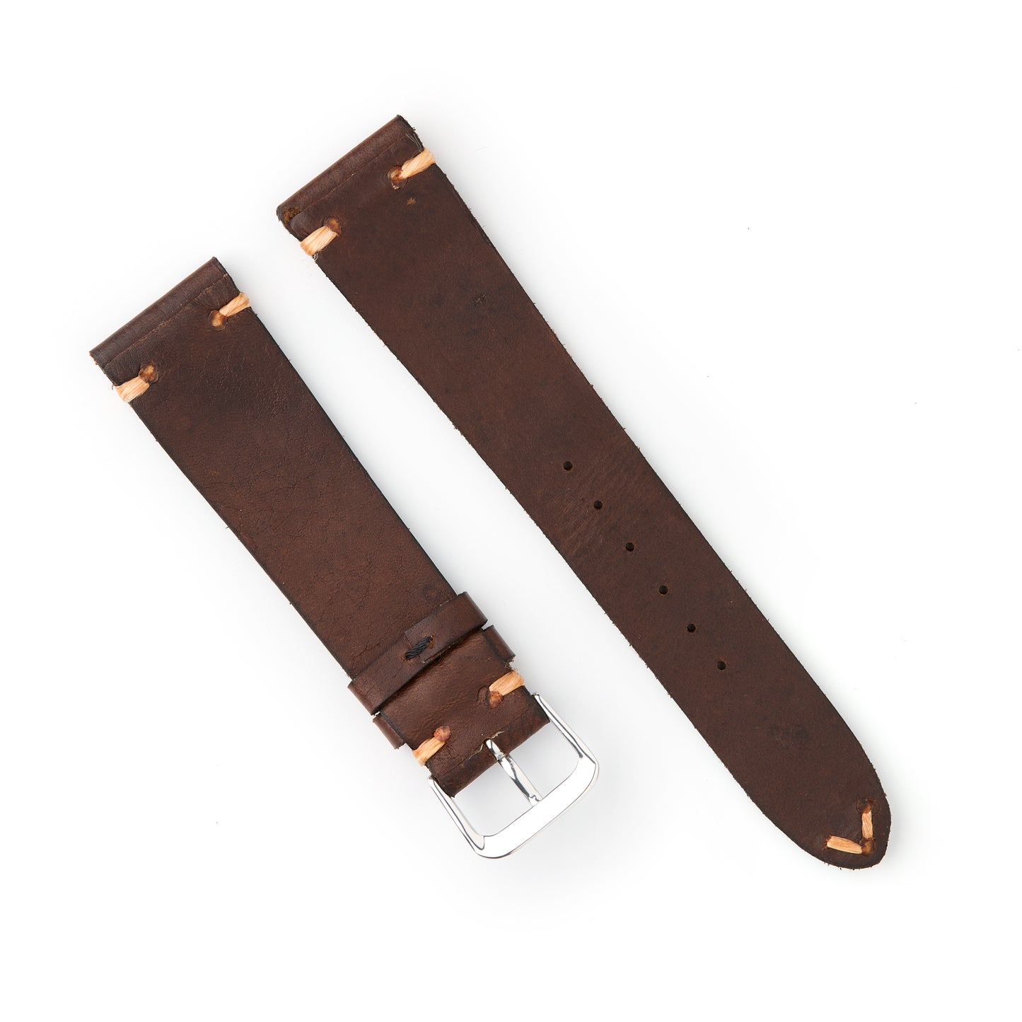 Hatchling Straps Vintage Inspired Brown 20mm