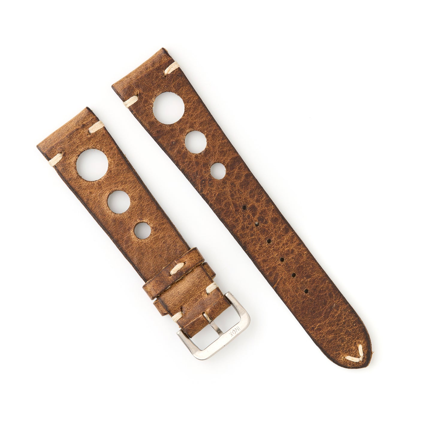 Hatchling Straps Vintage Inspired Rallye Brown 20mm