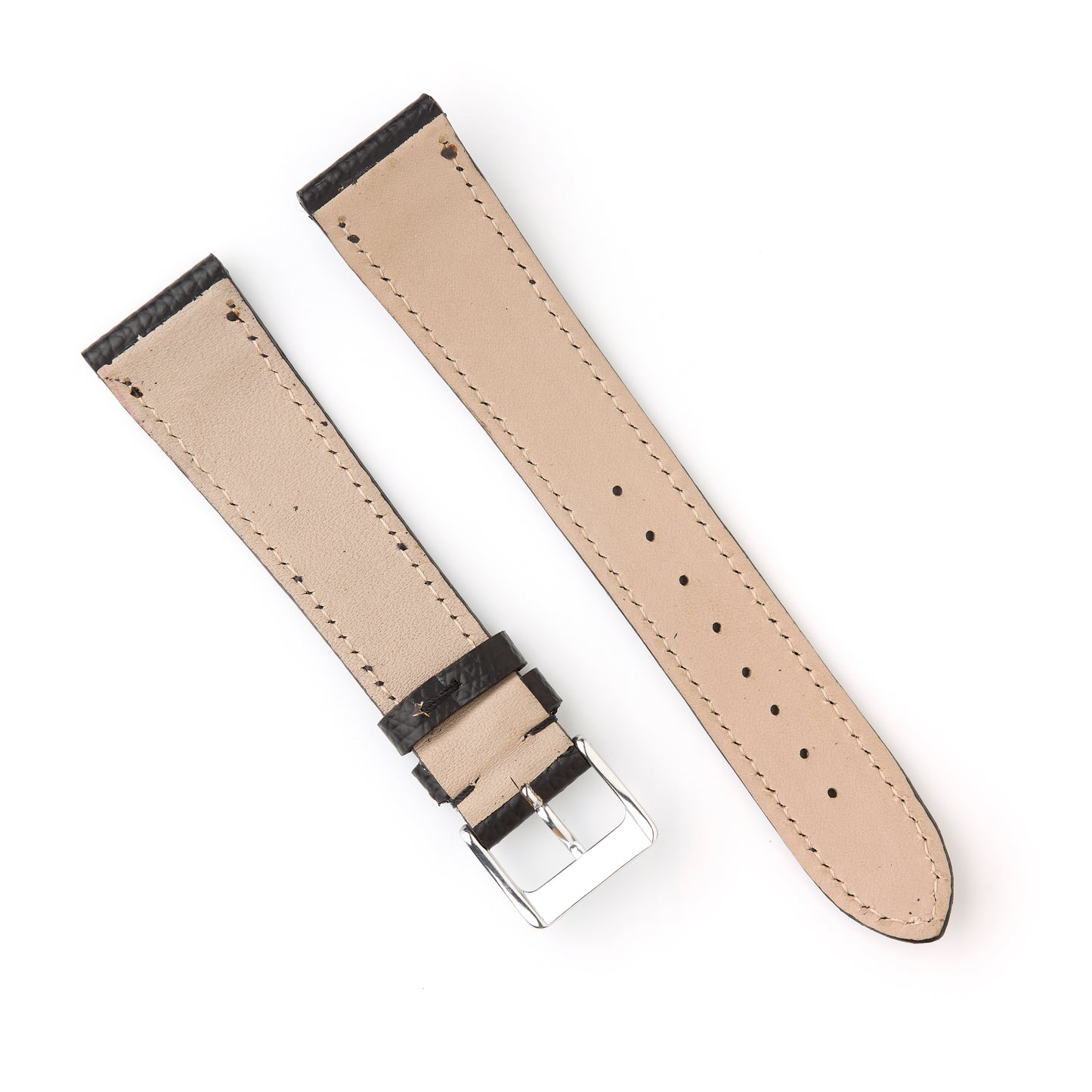Hatchling Straps Vintage Inspired Black 20mm