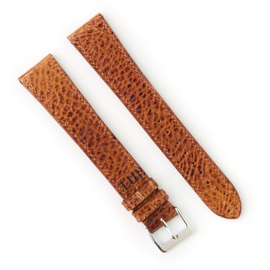 Hatchling Straps Vintage Inspired Brown 20mm-Extra Long