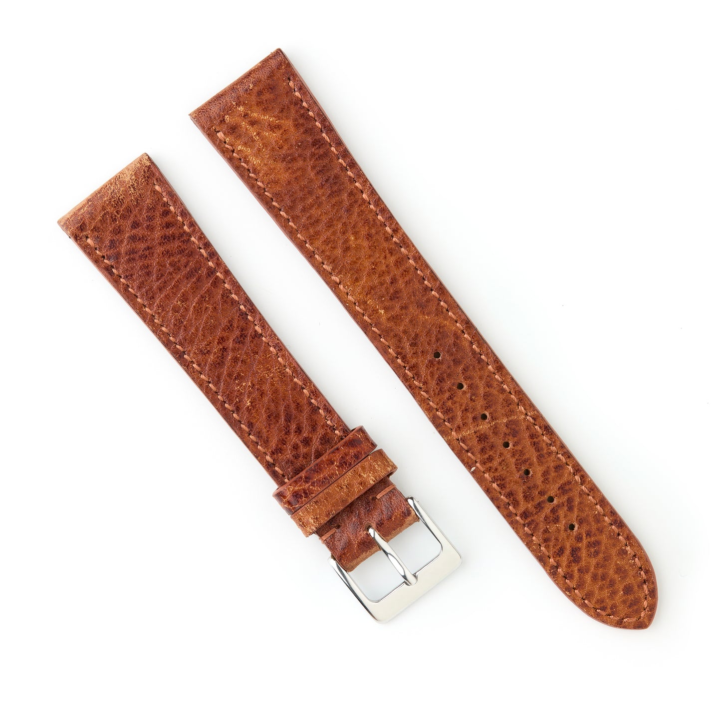 Hatchling Straps Vintage Inspired Brown 20mm-Long