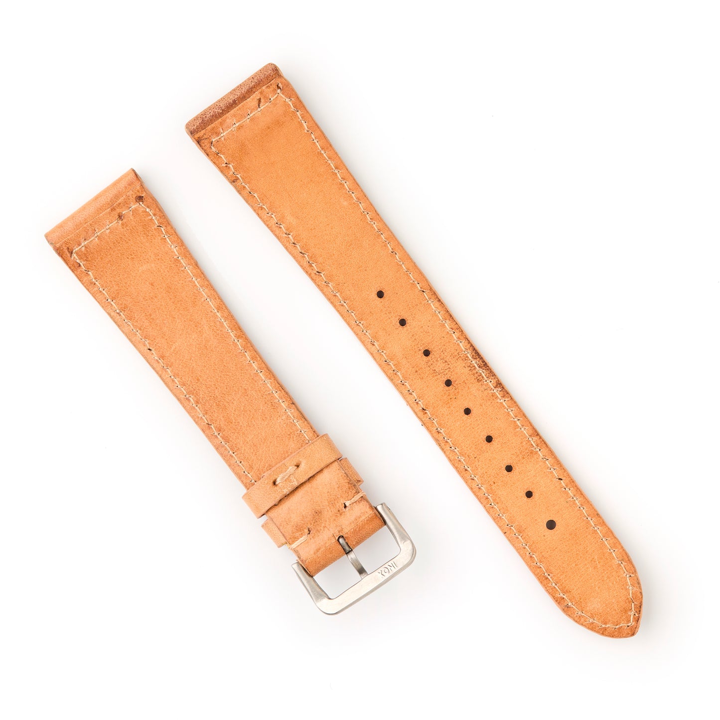 Hatchling Straps Vintage Inspired Brown 20mm-Long
