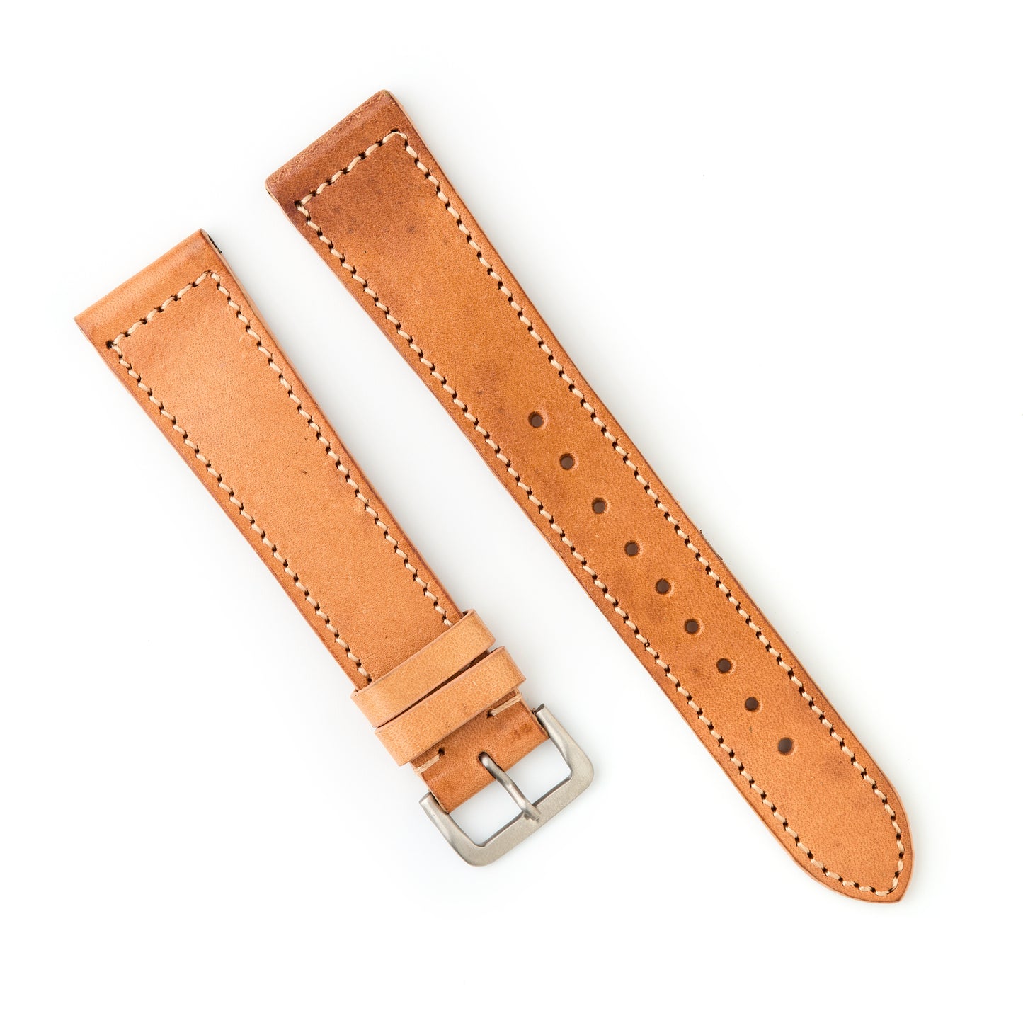 Hatchling Straps Vintage Inspired Brown 20mm-Long