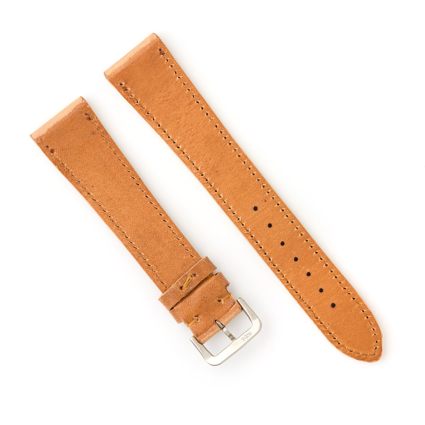 Hatchling Straps Vintage Inspired Brown 20mm-Long