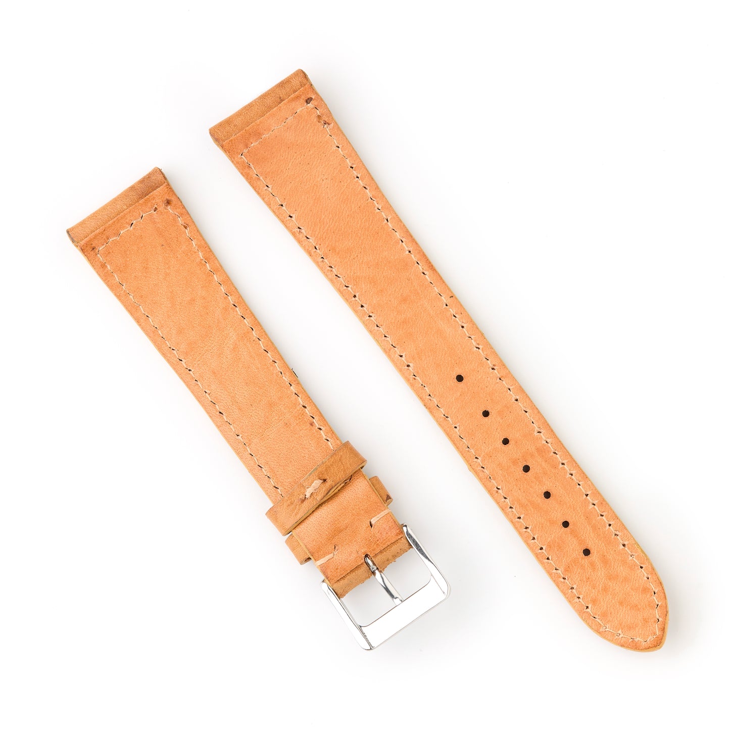 Hatchling Straps Vintage Inspired Brown 20mm-Long