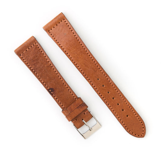 Hatchling Straps Vintage Inspired Brown 20mm-Long
