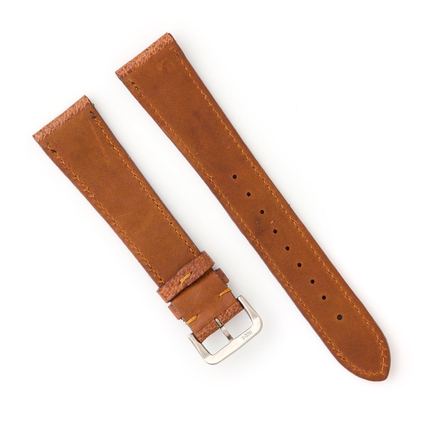 Hatchling Straps Vintage Inspired Brown 20mm-Long
