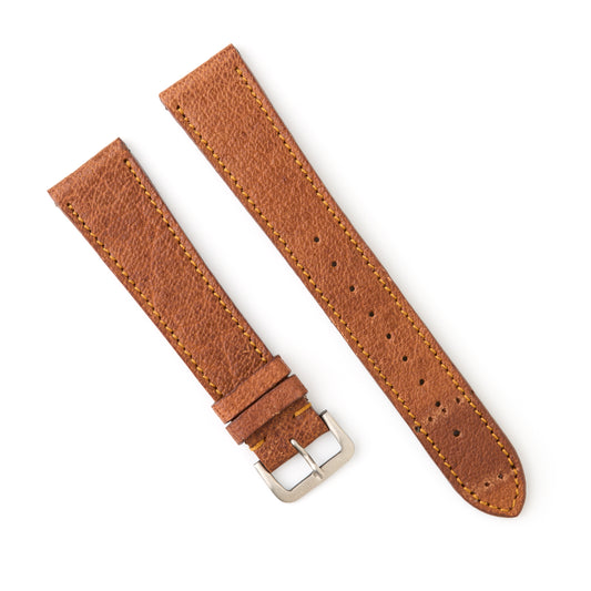 Hatchling Straps Vintage Inspired Brown 20mm-Long
