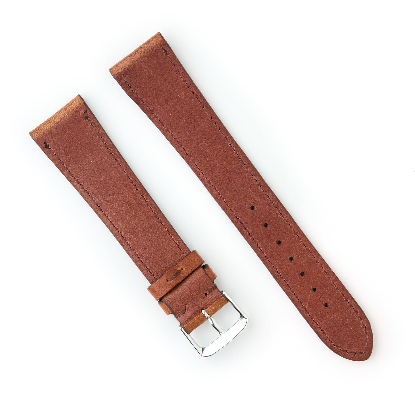 Hatchling Straps Vintage Inspired Brown 20mm-Long