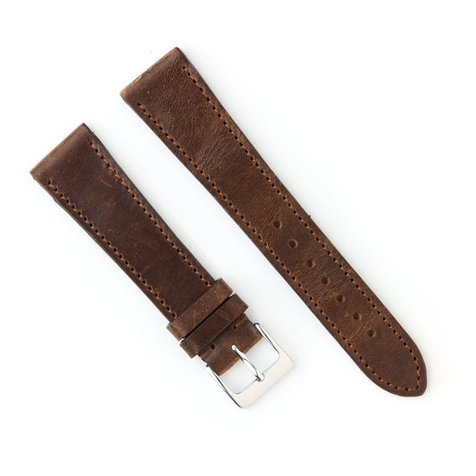 Hatchling Straps Vintage Inspired Brown 20mm