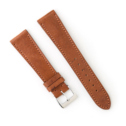 Hatchling Straps Vintage Inspired Brown 20mm