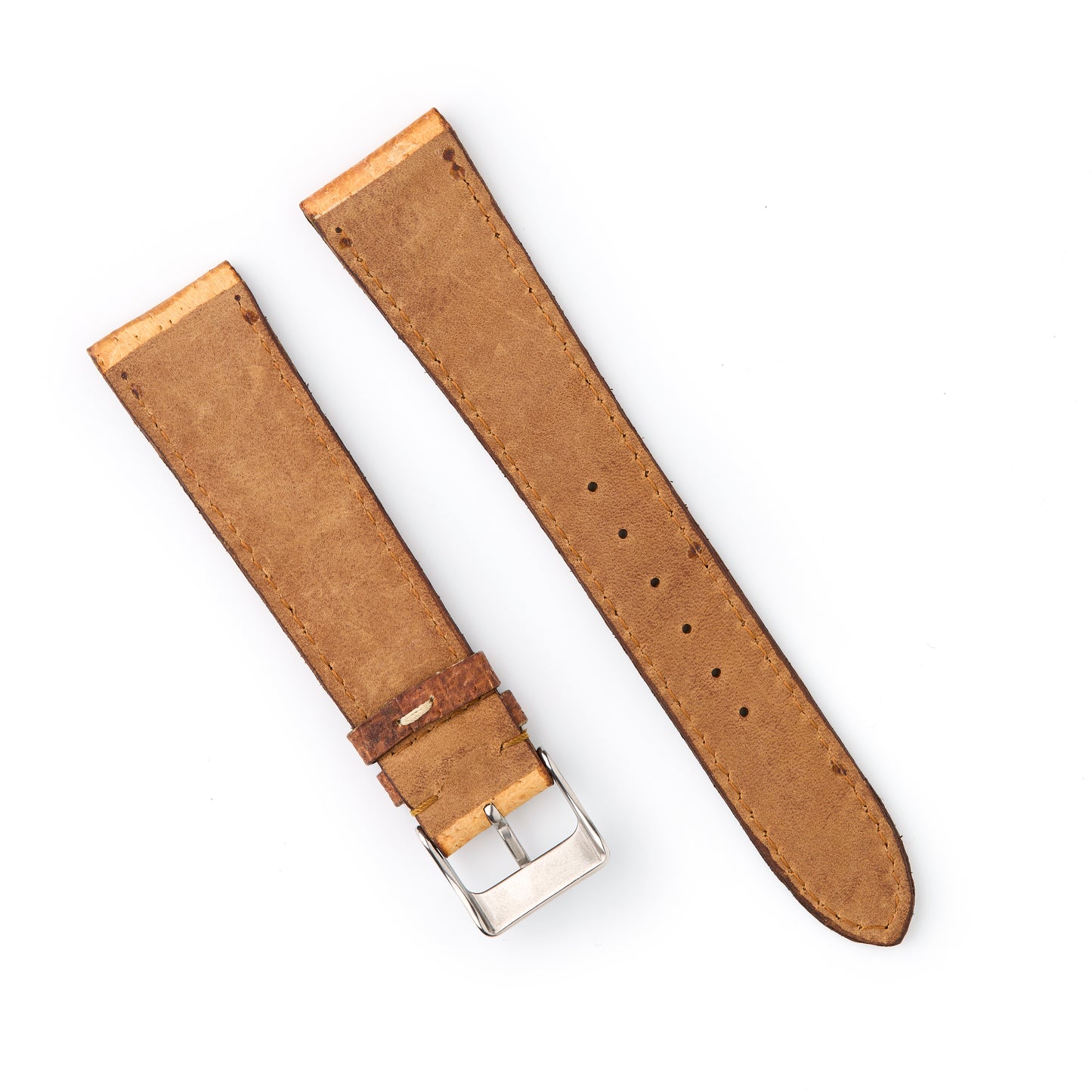 Hatchling Straps Vintage Inspired Brown 20mm