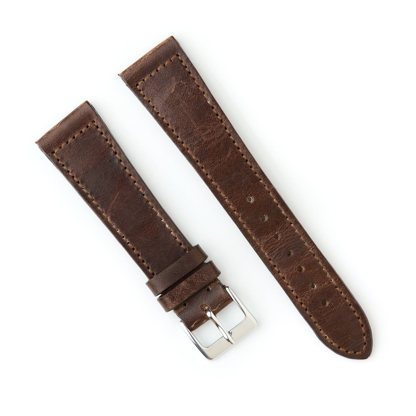Hatchling Straps Vintage Inspired Brown 20mm