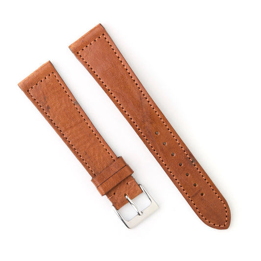 Hatchling Straps Vintage Inspired Brown 20mm-Long