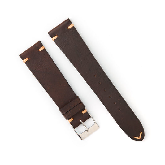 Hatchling Straps Vintage Inspired Brown 20mm
