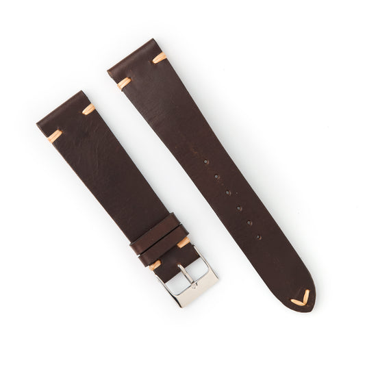 Hatchling Straps Vintage Inspired Brown 20mm