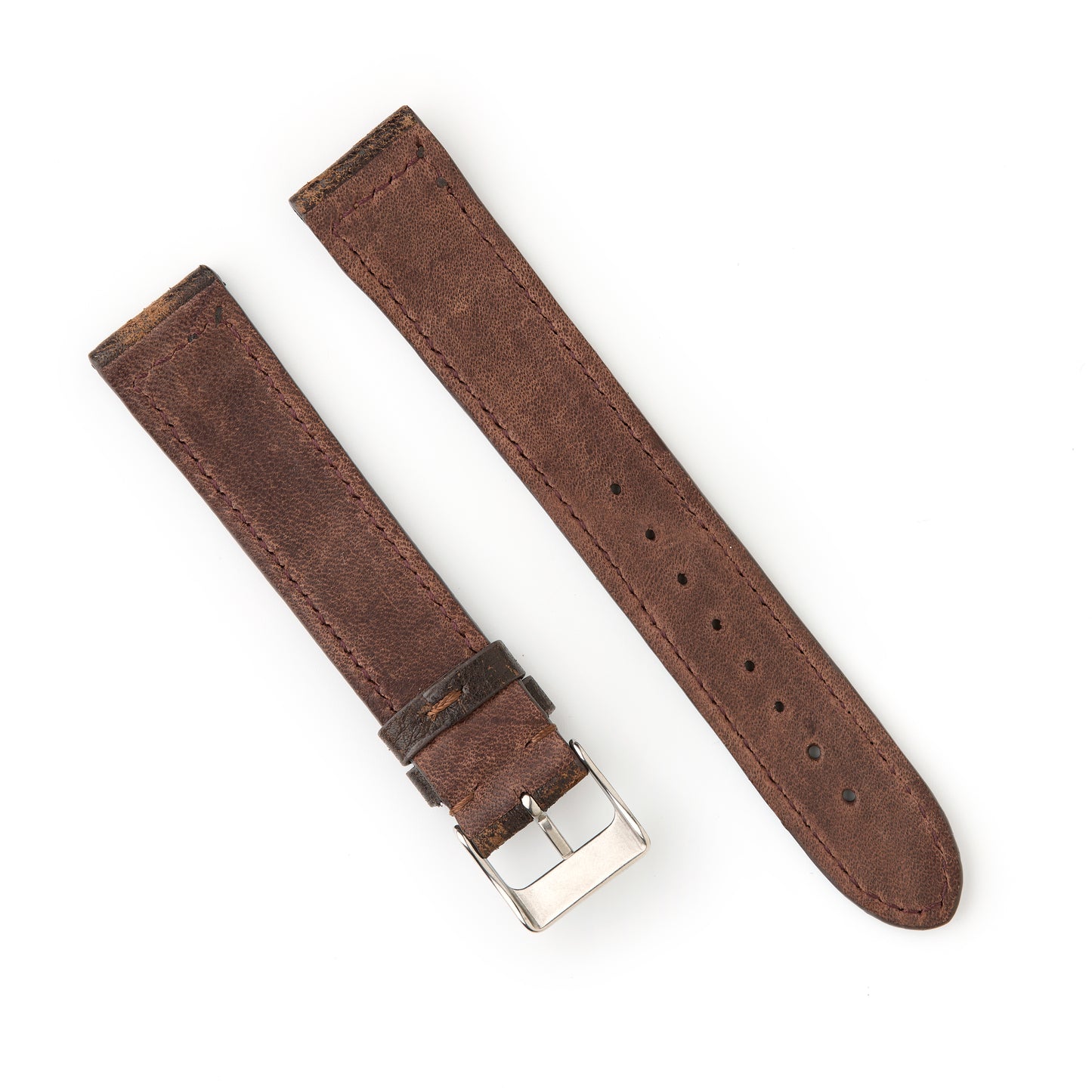 Hatchling Straps Vintage Inspired Brown 19mm