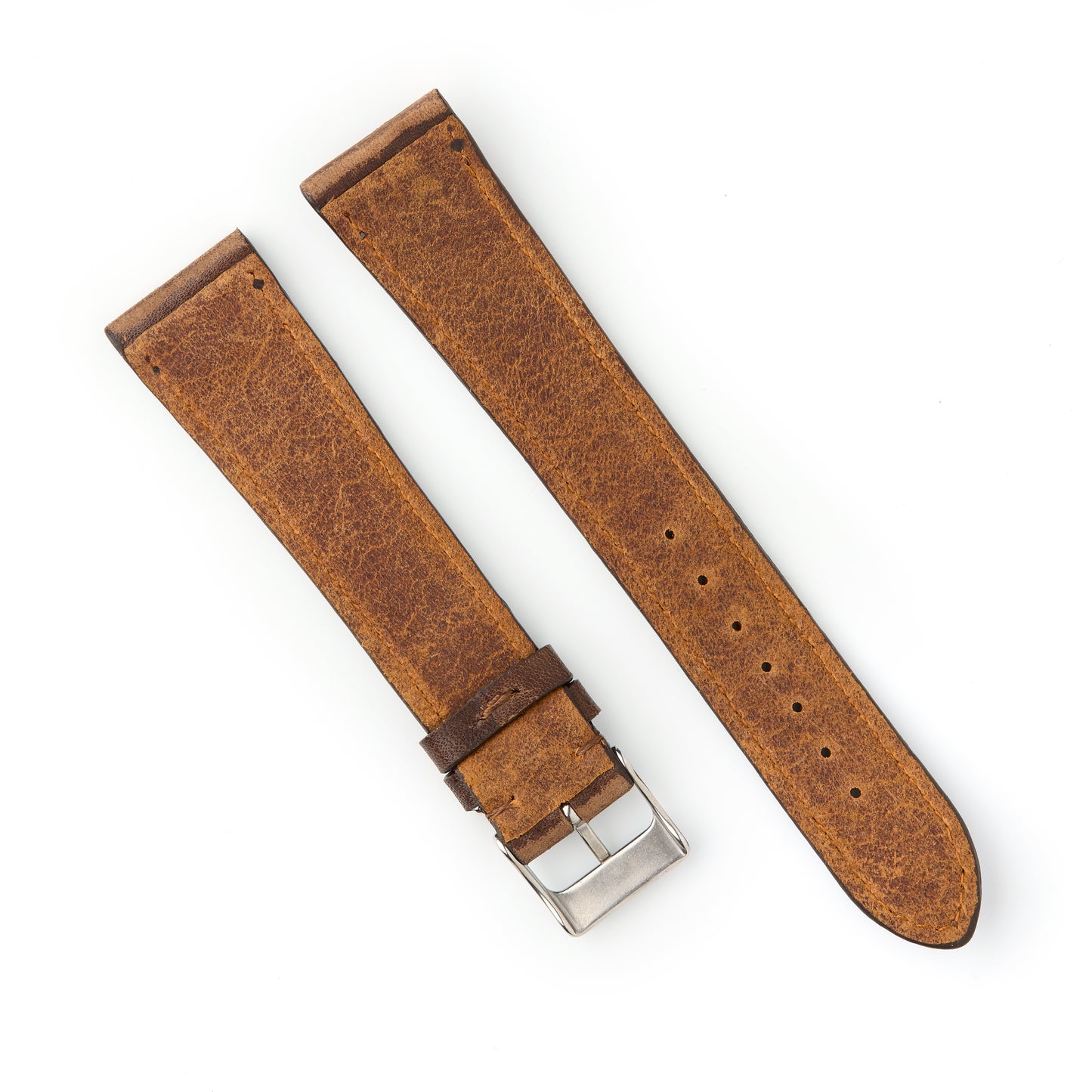 Hatchling Straps Vintage Inspired Brown 20mm-Long