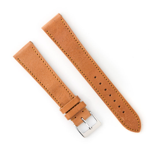 Hatchling Straps Vintage Inspired Brown 20mm-Long