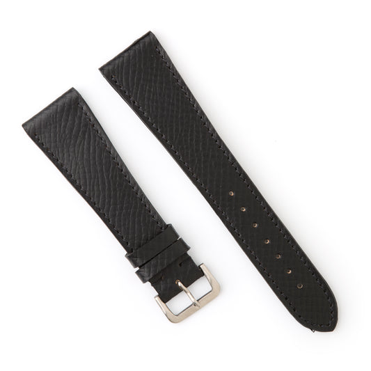 Hatchling Straps Vintage Inspired Black 22mm