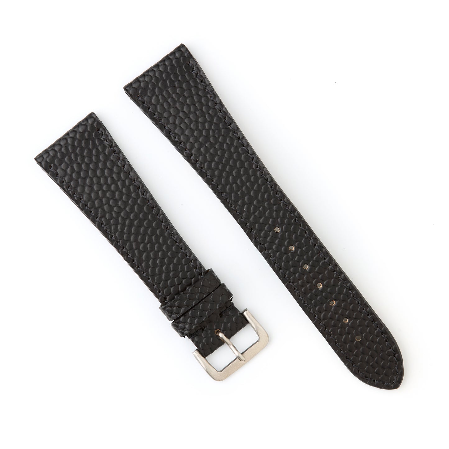 Hatchling Straps Vintage Inspired Black 22mm