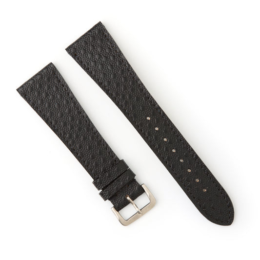 Hatchling Straps Vintage Inspired Black 22mm