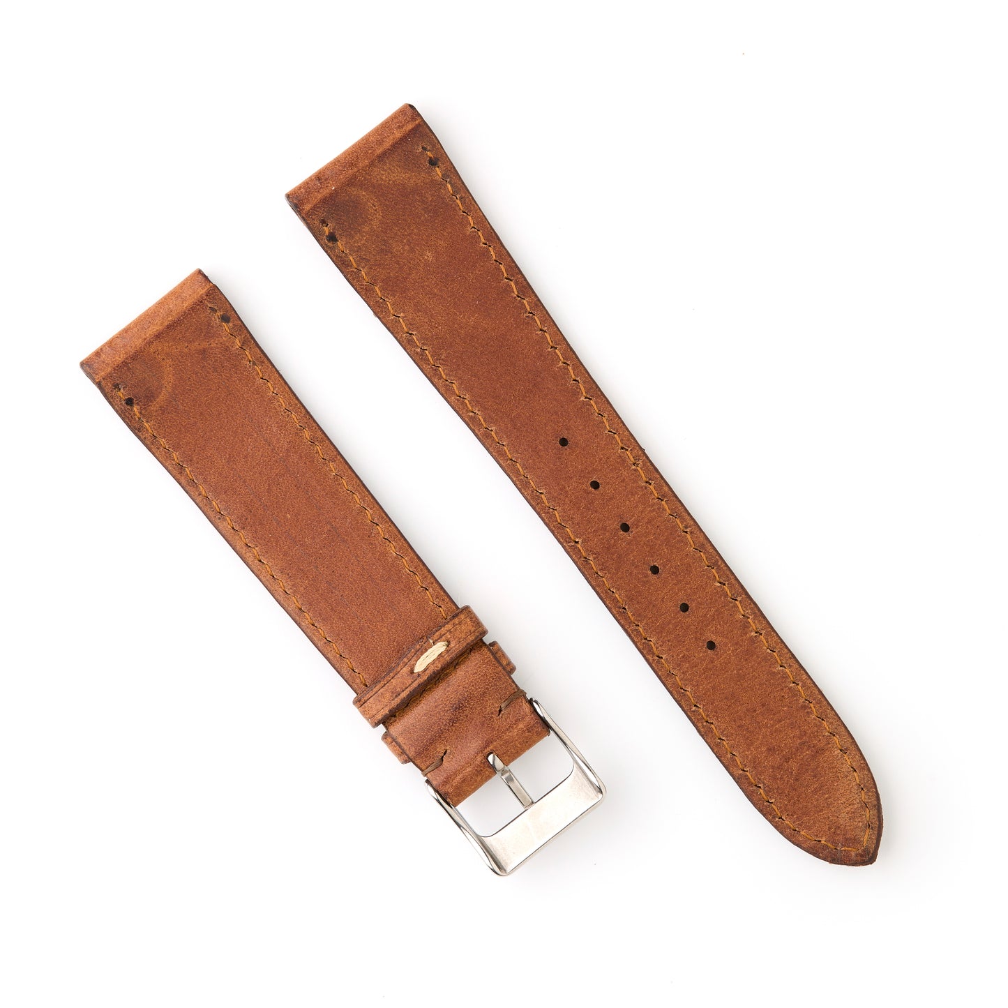 Hatchling Straps Vintage Inspired Brown 20mm