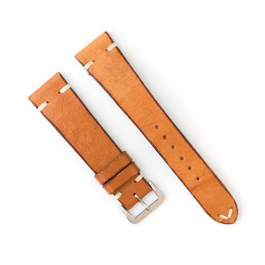 Hatchling Straps Vintage Inspired Brown 20mm