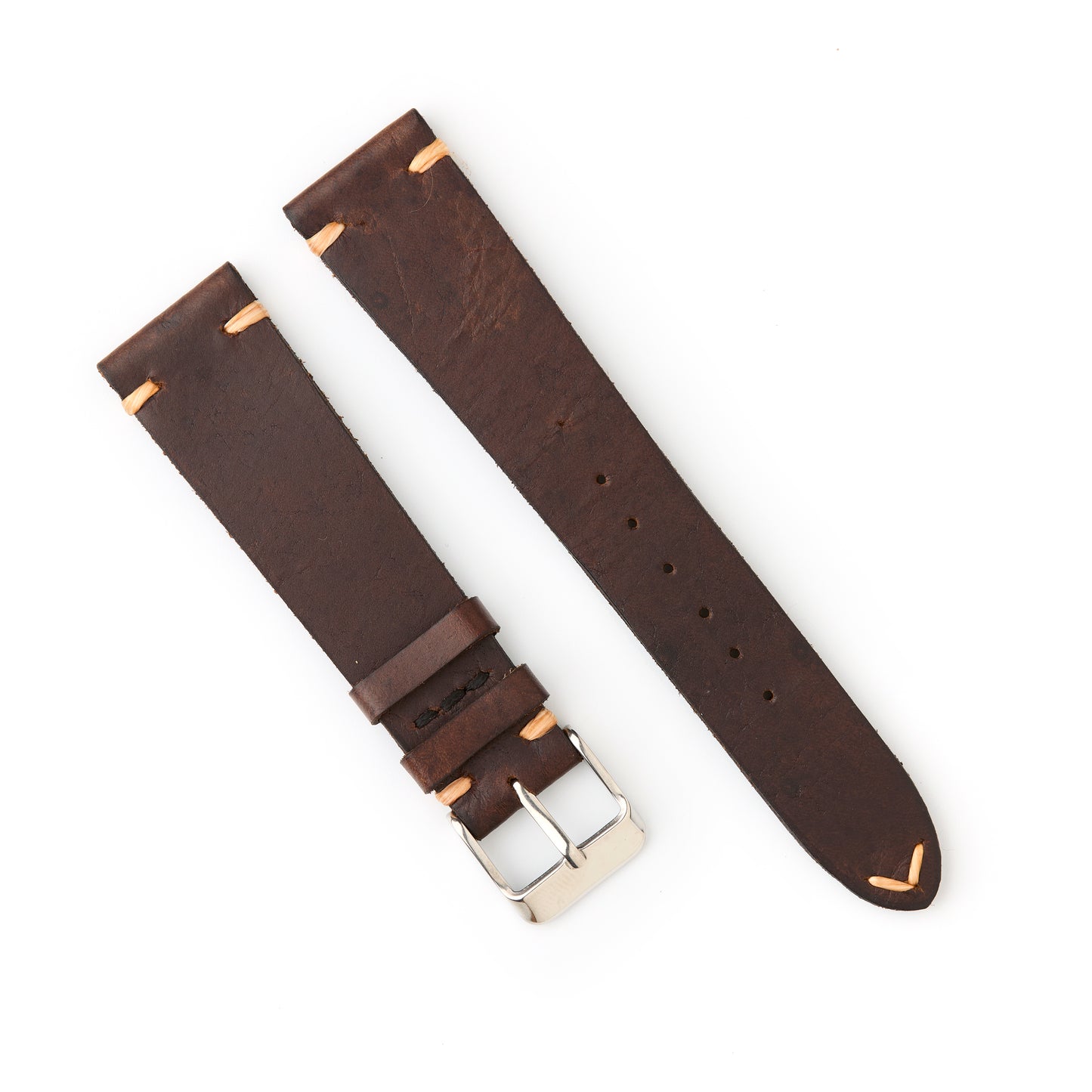 Hatchling Straps Vintage Inspired Brown 20mm