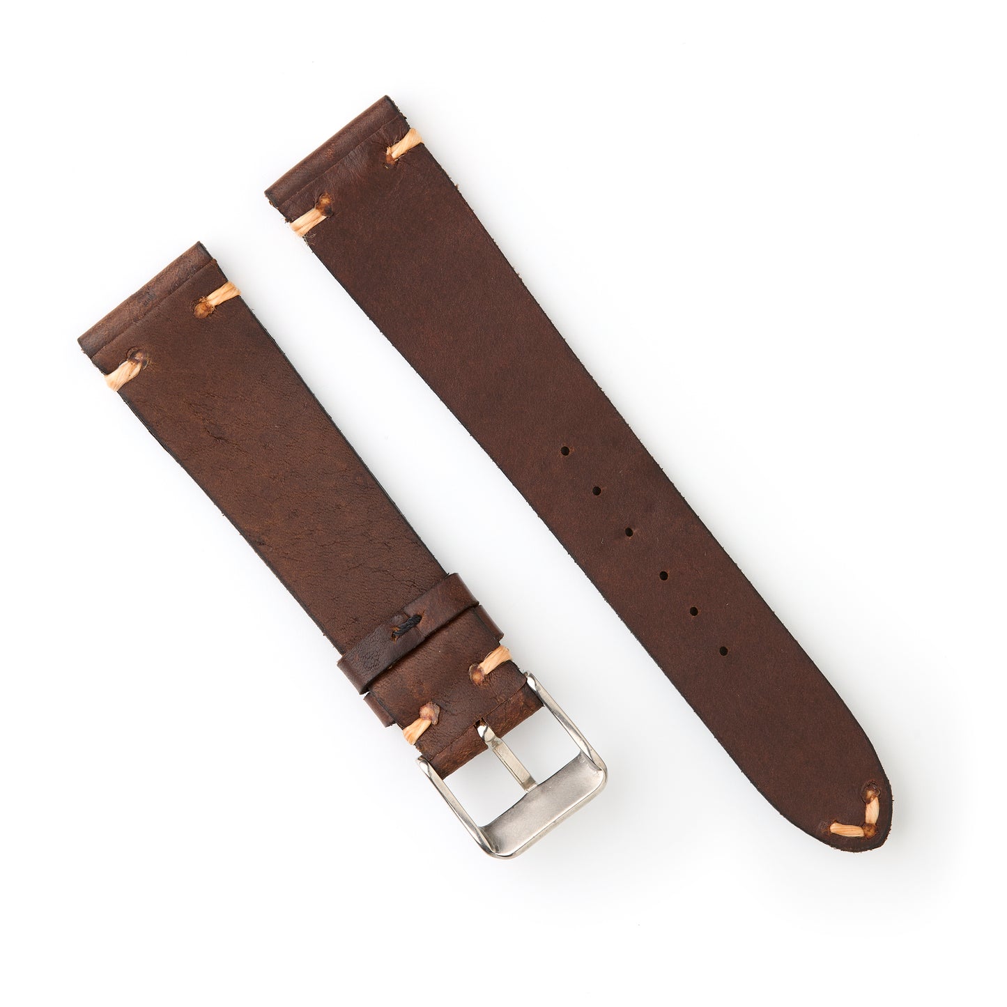 Hatchling Straps Vintage Inspired Brown 20mm