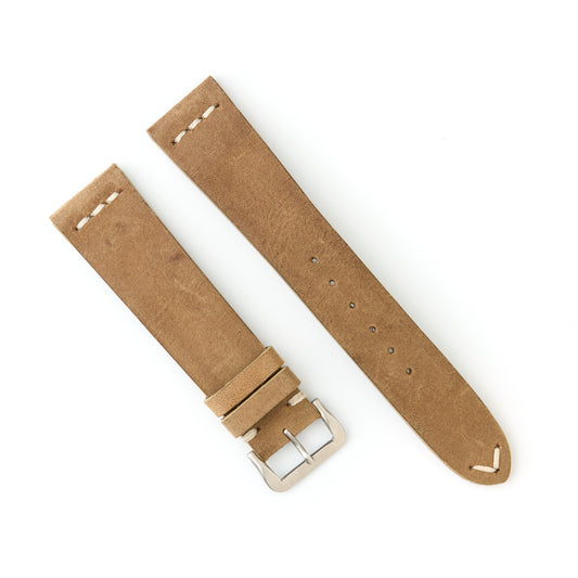 Hatchling Straps Vintage Inspired Brown 20mm