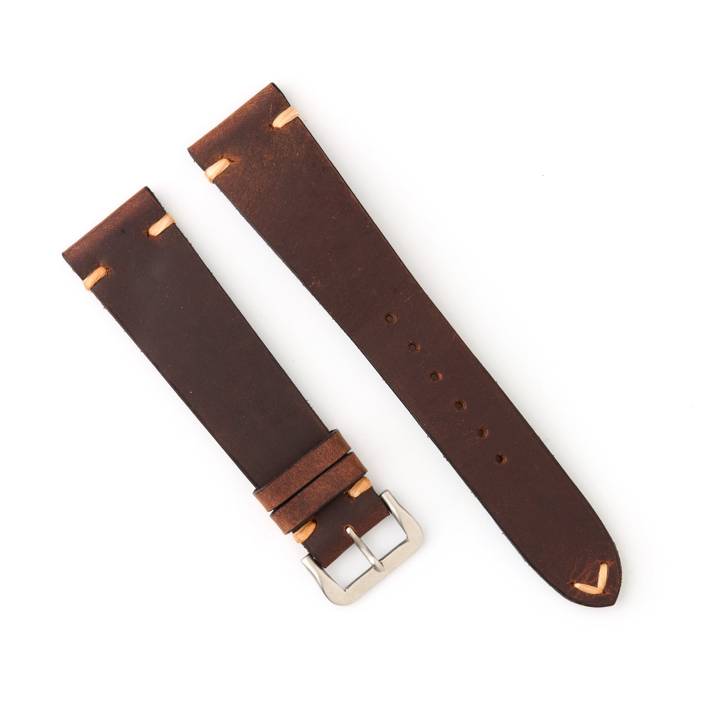 Hatchling Straps Vintage Inspired Brown 20mm