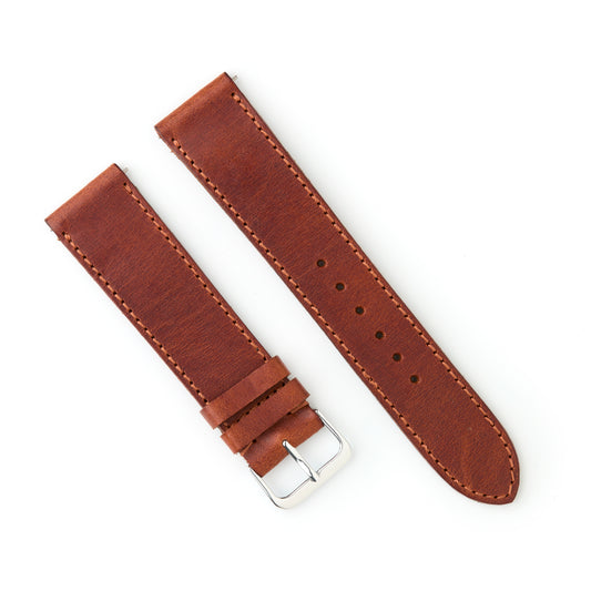 Hatchling Straps Vintage Inspired Brown 20mm