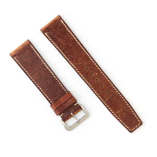 Hatchling Straps Vintage Inspired Brown 20mm