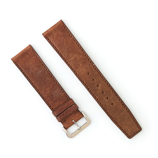 Hatchling Straps Vintage Inspired Brown 20mm