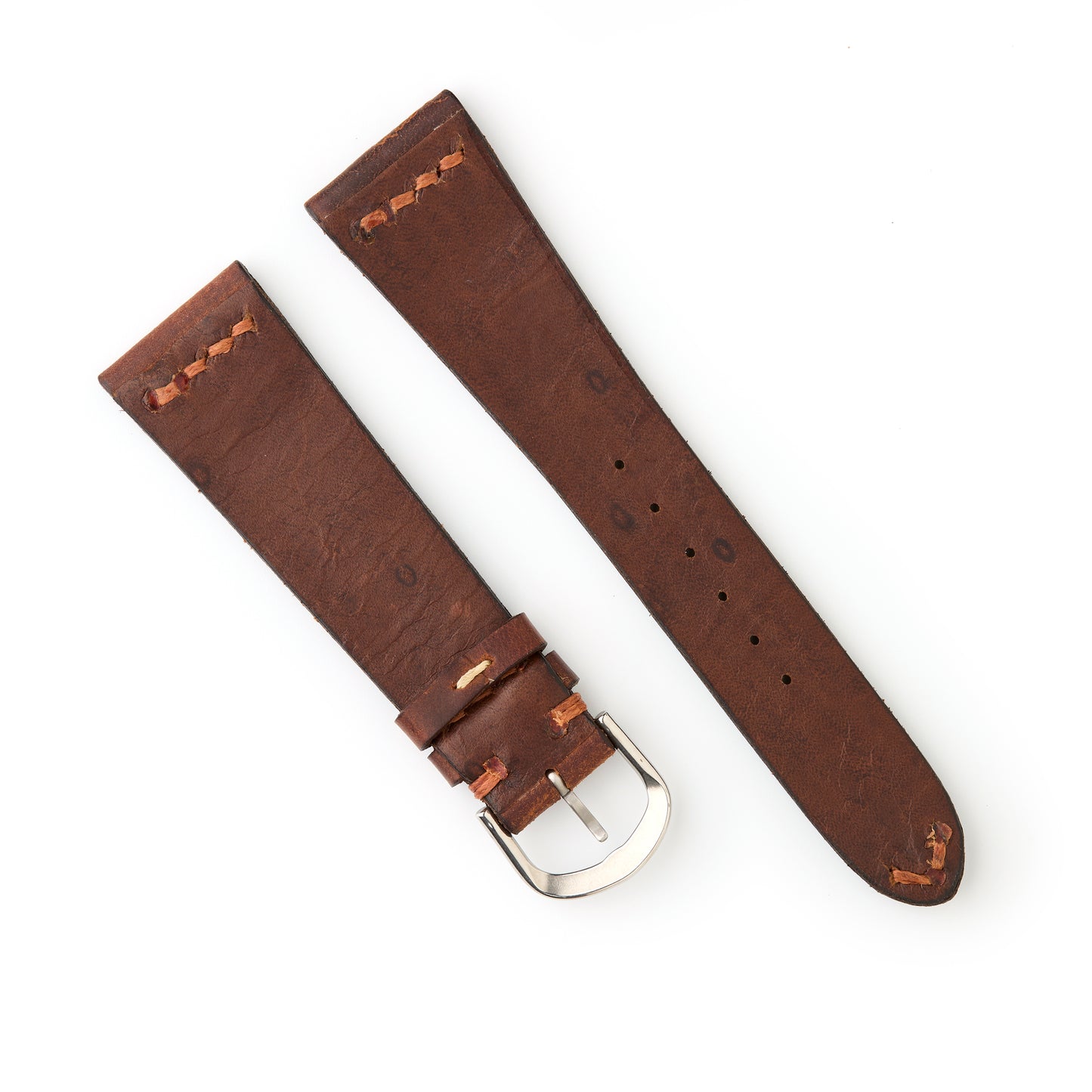 Hatchling Straps Vintage Inspired Brown 22mm