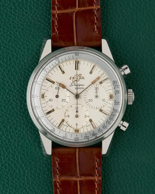 Enicar Sherpa Graph MK 1B Vintage Chronograph Valjoux 72