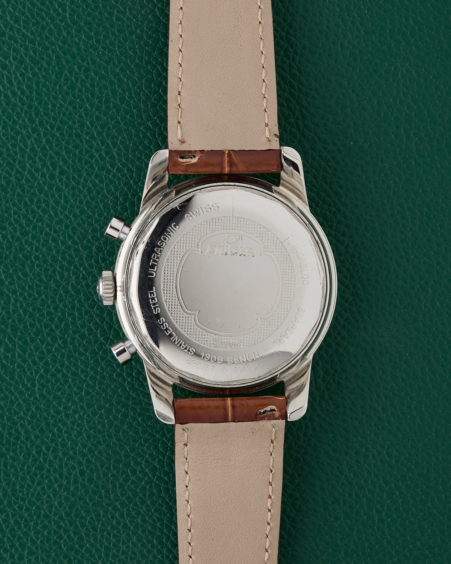 Enicar Sherpa Graph MK 1B Vintage Chronograph Valjoux 72