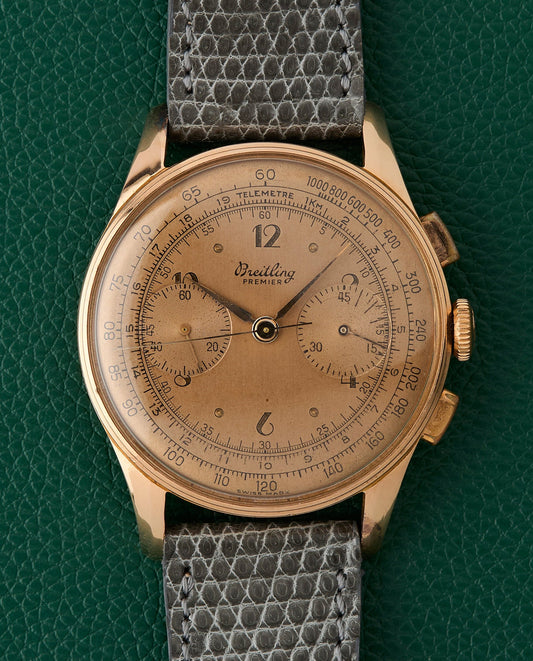Breitling Premier Ref. 781 Vintage Chronograph 18K Rose Gold