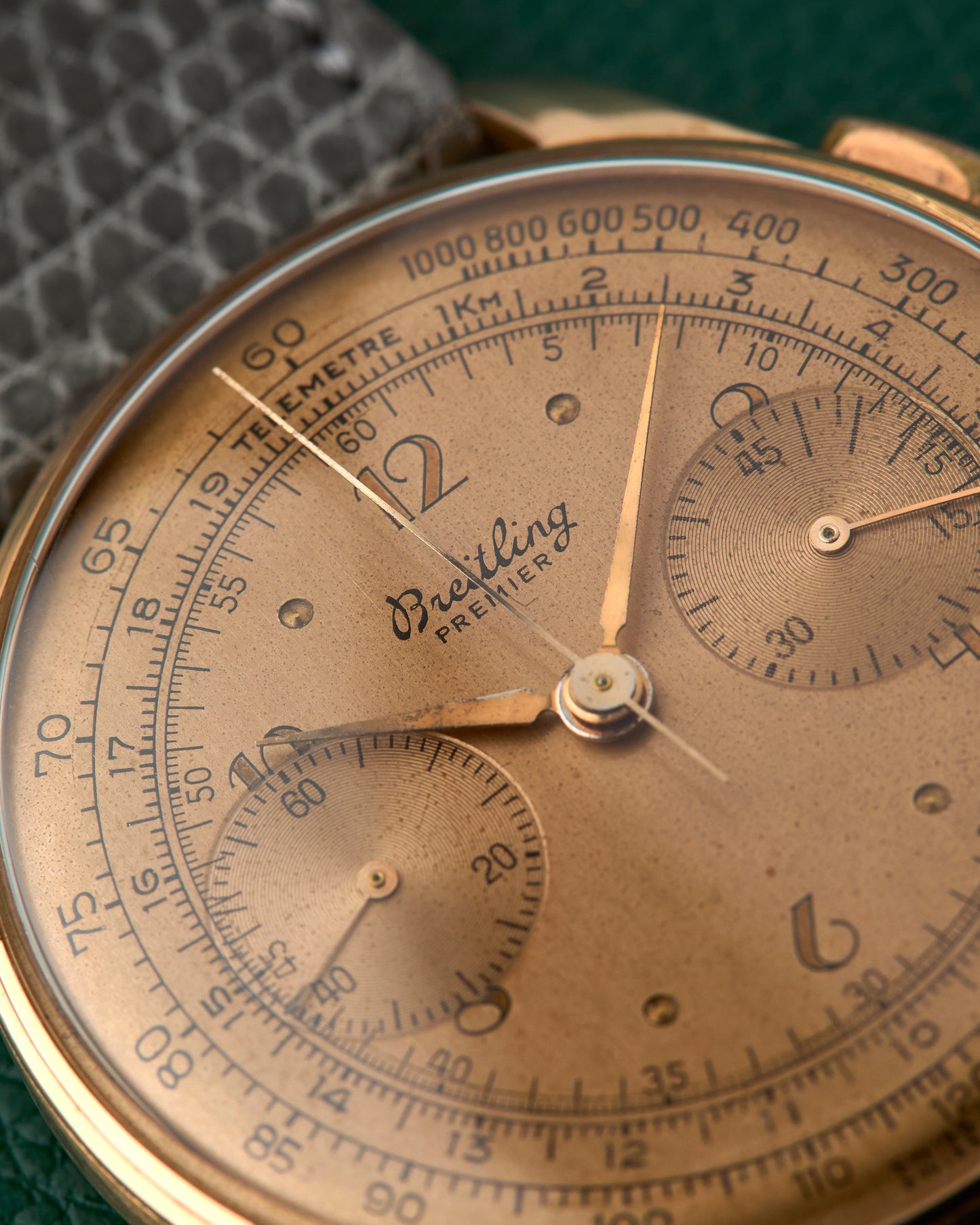 Breitling Premier Ref. 781 Vintage Chronograph 18K Rose Gold