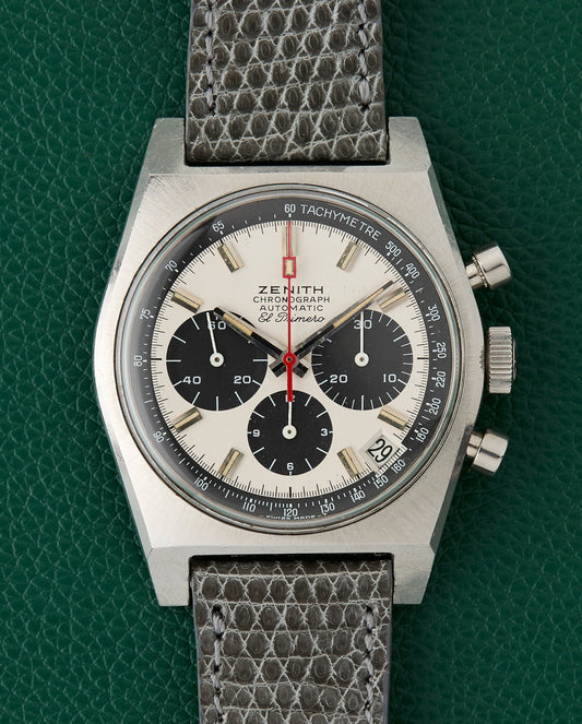 Zenith A384 El Primero Vintage Chronograph Panda Dial